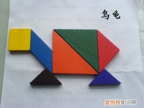 可以拼出1600种以上的图案 七巧板拼图原图有几种拼法