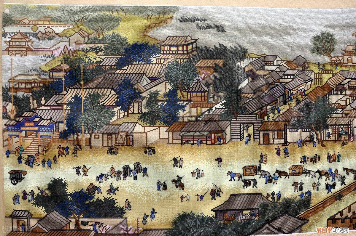 清明上河图描绘的是哪个城市？描绘开封汴河两岸的繁荣景象