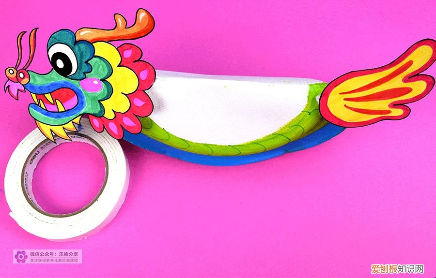 教你画又简单又好玩的赛龙舟 龙舟怎么画