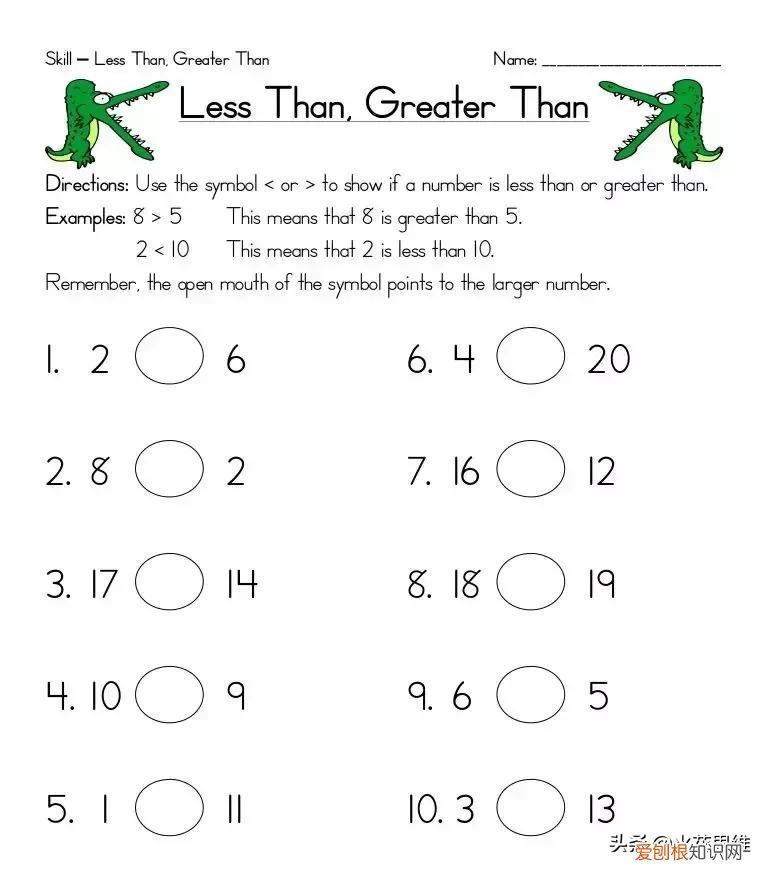 大于号和小于号怎么区分？用手这么教孩子就能牢记不忘