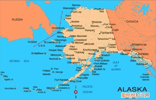 阿拉斯加州是美国从哪个国家买来的？1867年美国买下阿拉斯加