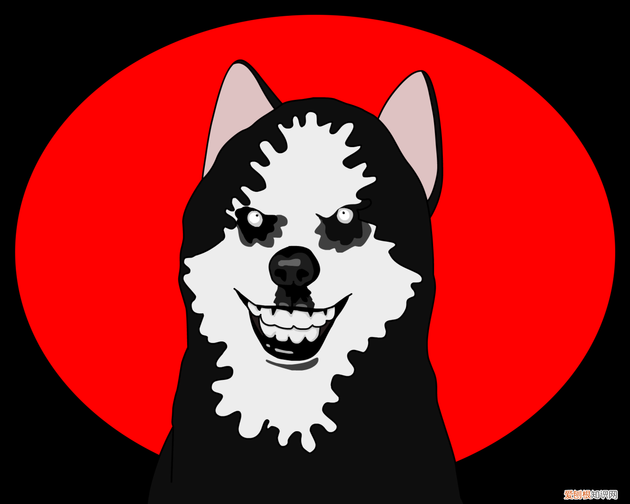 微笑狗的诅咒是真的吗？ 微笑狗图片原图恐怖事件