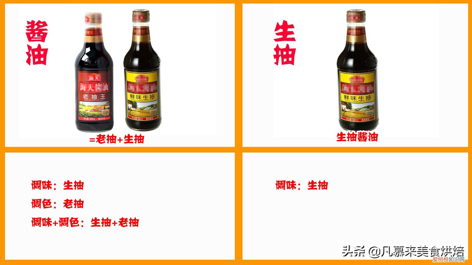 一文彻底读懂两者区别 酱油和生抽有什么区别