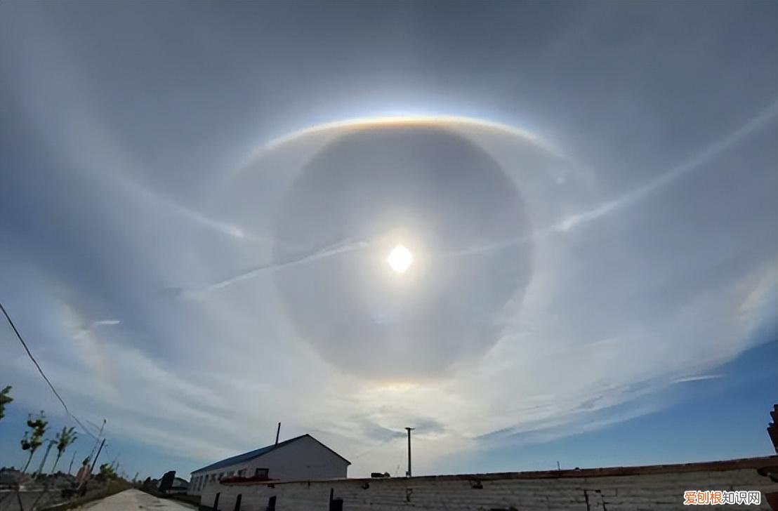 十大凶兆天象日晕预兆,日晕的预兆风水