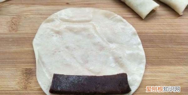 豆沙春卷的做法，豆沙春卷皮的做法