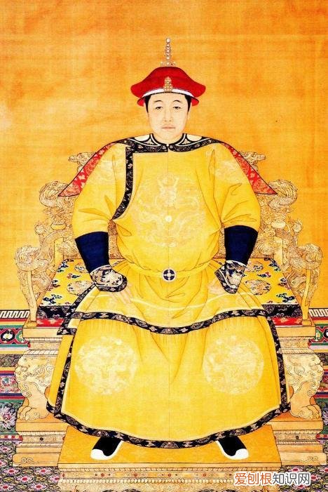 清朝历代帝王顺序表及年龄 清朝历代帝王顺序表画像