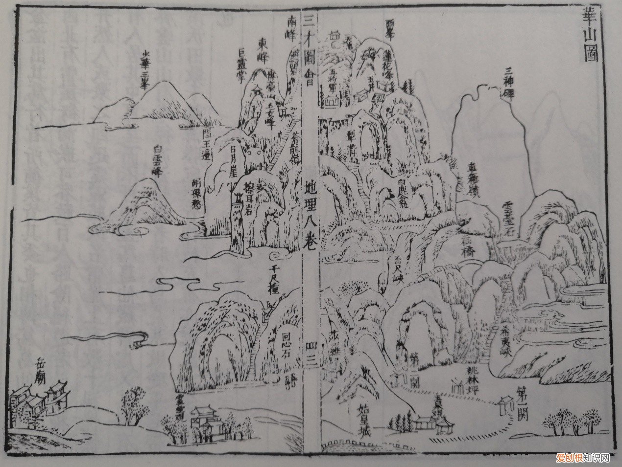 五大名山：东岳、西岳、南岳、北岳、中岳,分别指什么山 西岳什么山