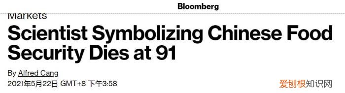 袁隆平院士于5月22日逝世,对于袁老你有什么记忆 袁隆平去世时间