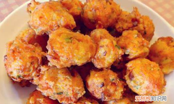 炸素胡萝卜丸子的做法，胡萝卜素丸子制作方法和配方视频