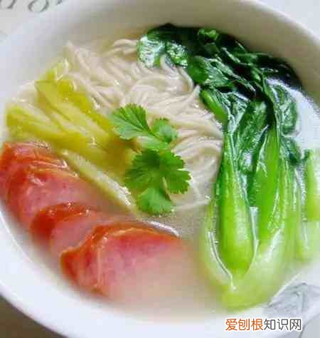 家常汤面条的做法 面条怎么做好吃