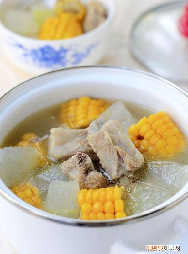 降火冬瓜玉米排骨汤