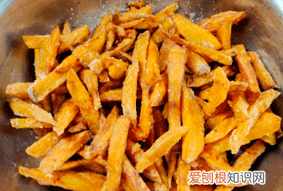 地瓜条怎样炸又酥又软视频，如何做出外酥内软的酥炸红薯棒