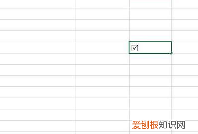 excel怎么制作能打勾的按钮