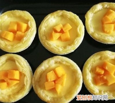 非奶油版 #百变水果花样吃#快手芒果蛋挞
