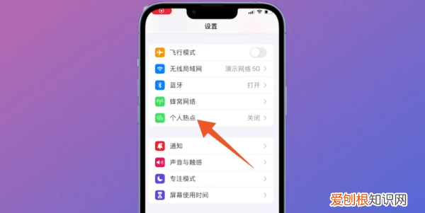 苹果手机怎么开热点，苹果手机的热点怎么开