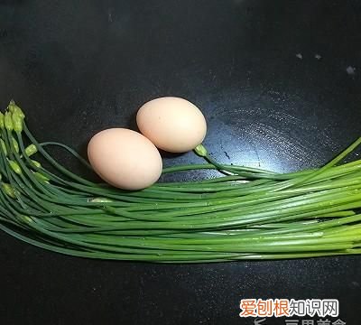 韭苔炒鸡蛋的做法,韭苔炒鸡蛋小