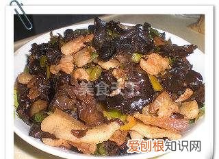 木耳肉片的做法，木耳炒肉片怎么炒嫩又好吃视频