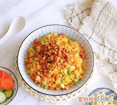 美食做法家常菜松仁玉米,低脂松仁玉米