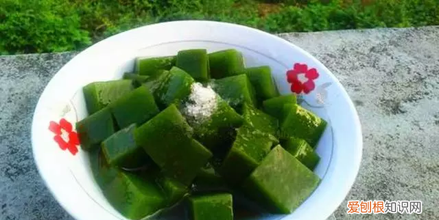 南方斑鸠豆腐 夏日清香爽口的斑鸠豆腐受青睐