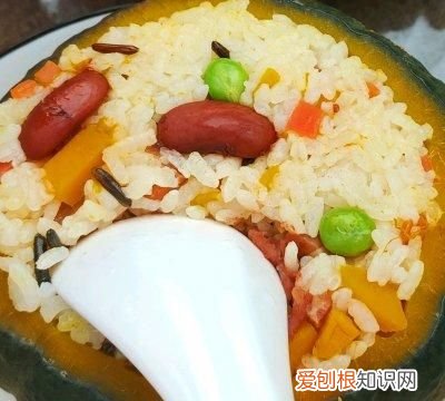 #以美食的名义说爱她#有颜值有营养的南瓜饭