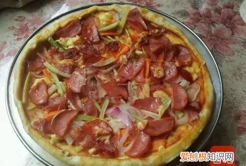 用电饼铛做披萨妈妈很喜欢吃,家庭披萨的最简单做法电饼铛