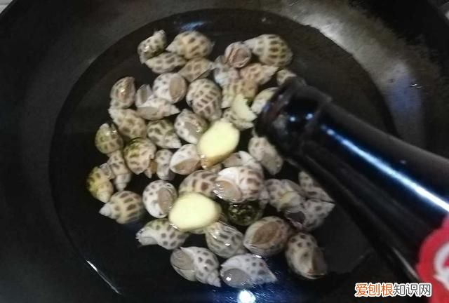 白灼花螺,是用滚水,还是冷水洗