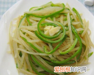 青椒土豆丝的做法,青椒土豆丝的制作方法