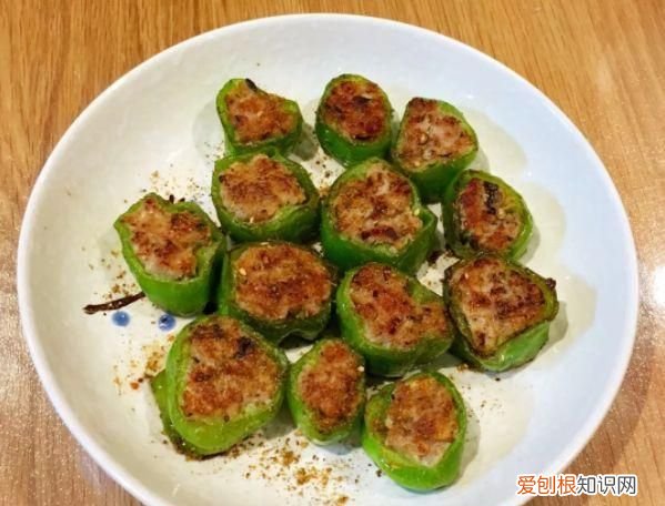 肉末酿青椒的做法 青椒酿肉是蒸还是煎的