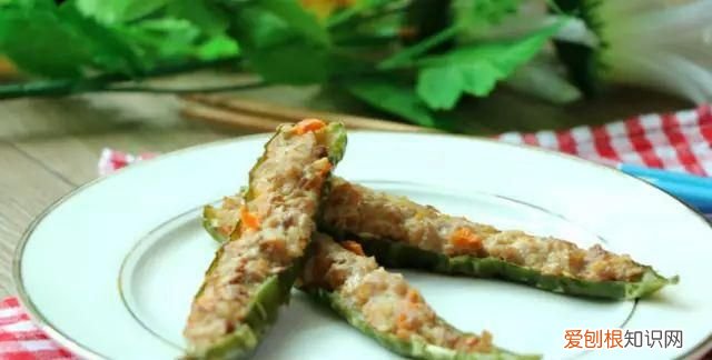 肉末酿青椒的做法 青椒酿肉是蒸还是煎的