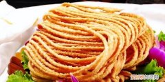 新疆的各种样式的馓子 新疆馓子怎么做才酥脆好吃