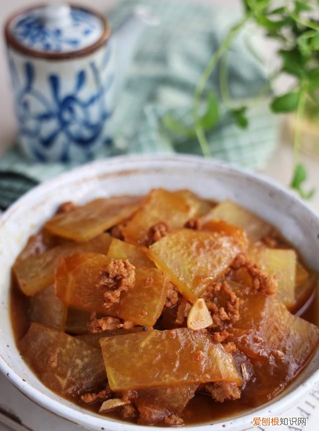 冬瓜怎么做好吃又简单炒的菜,教你冬瓜最简单的做法鲜香软烂