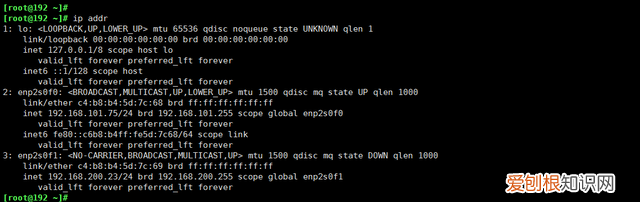 linux系统服务器怎么查看网卡配置