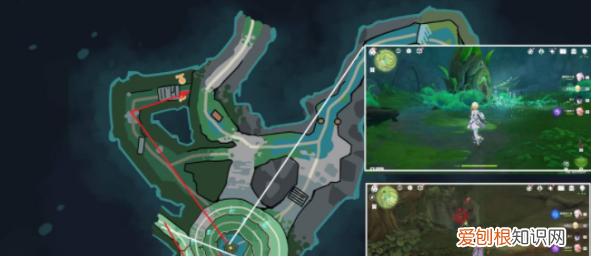 原神的岩尊像在哪