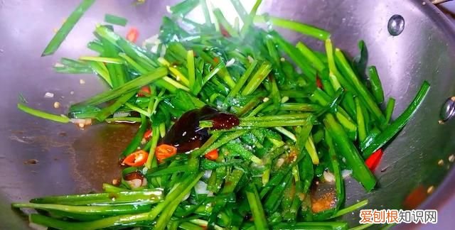 教你炒韭菜不老的方法
