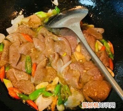 正宗的青椒炒猪肝的做法