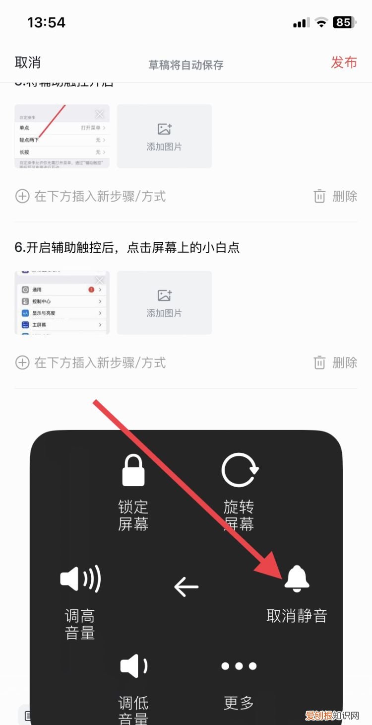 苹果手机静音怎么操作