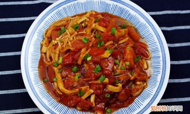 番茄金针菇怎么做最好吃 番茄金针菇怎么炒好吃