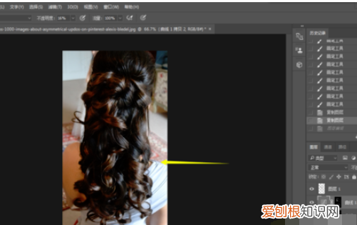 用PS如何增强头发高光