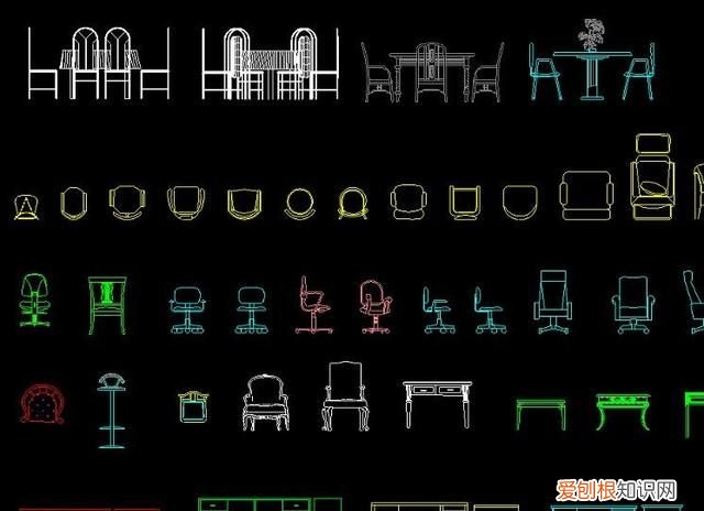 cad家具图块大全