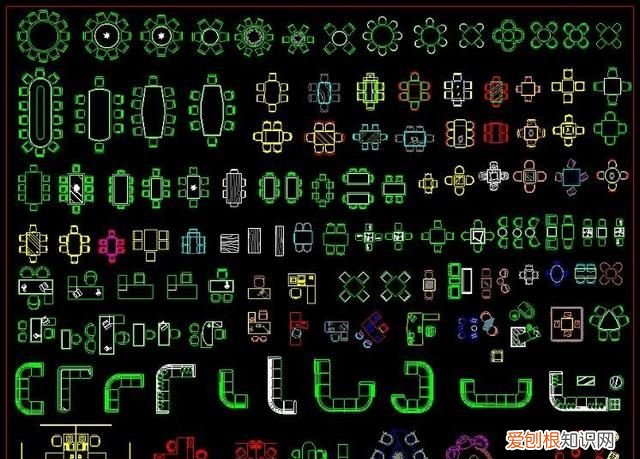 cad家具图块大全
