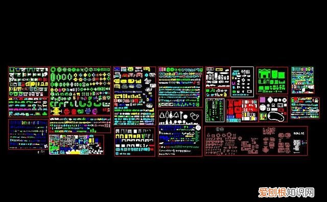 cad家具图块大全