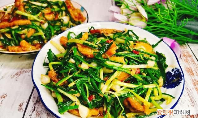 苦蒜炒肉最正宗的做法 苦蒜炒什么菜好吃