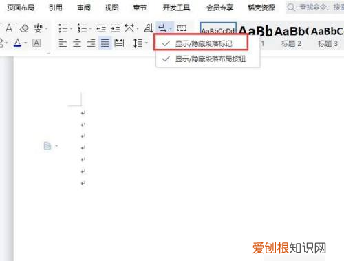怎么取消word里的回车符号，word文档怎么样不显示回车符
