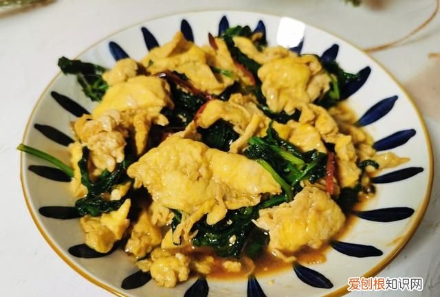 有一种叶子和根可以炒肉吃