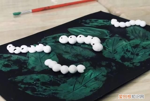 蚕宝宝的手工头饰怎么做