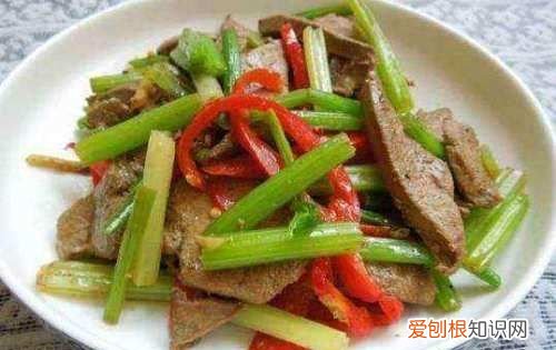 芹菜爆猪肝的制作方法,猪肝芹菜的做法大全家常