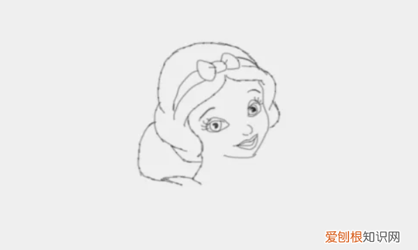 画白雪公主怎么画简笔画，简笔画——怎么画白雪公主