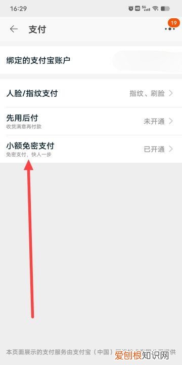 怎么取消淘宝免密支付