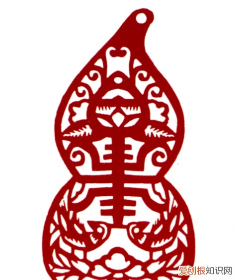 剪纸——怎么剪葫芦,葫芦剪纸图案及画法简单