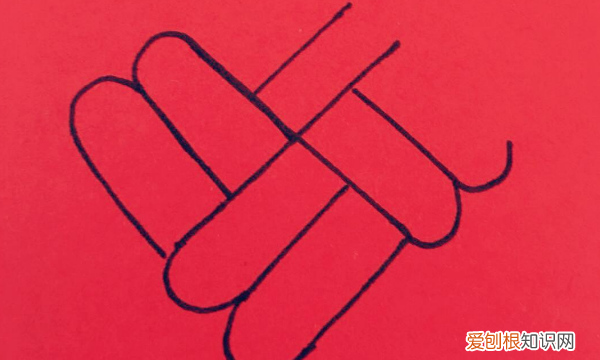 如何画中国结，怎么画红色中国结